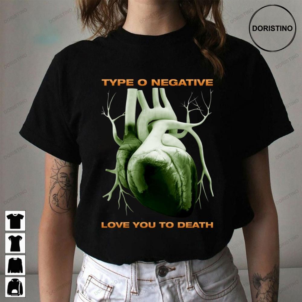 Love You To Death Type O Negative Limited Edition T-shirts