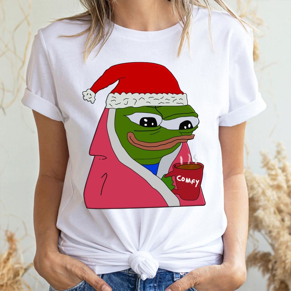 Cozy Christmas Pepe Comfy Blanket Doristino Limited Edition T-shirts