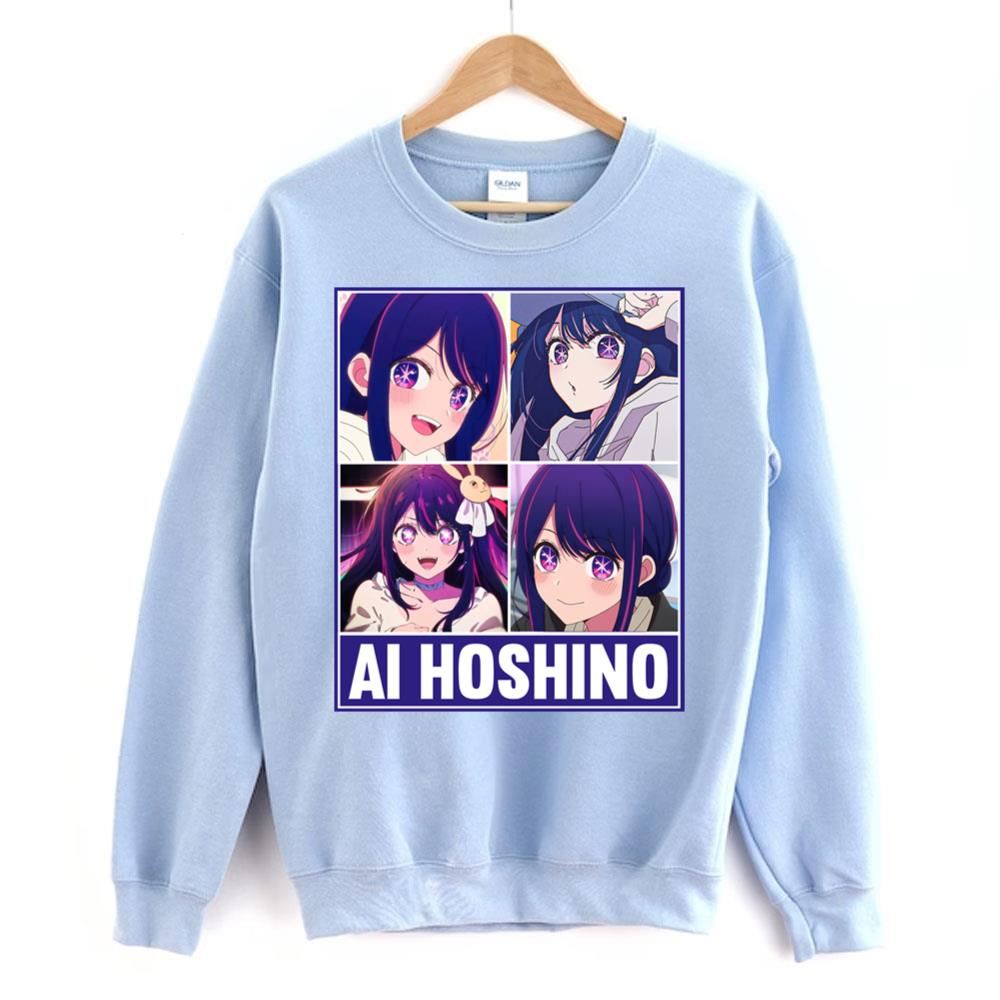 Cute Emotion Ai Hoshino Kawaii Oshi No Ko Anime Doristino Awesome Shirts