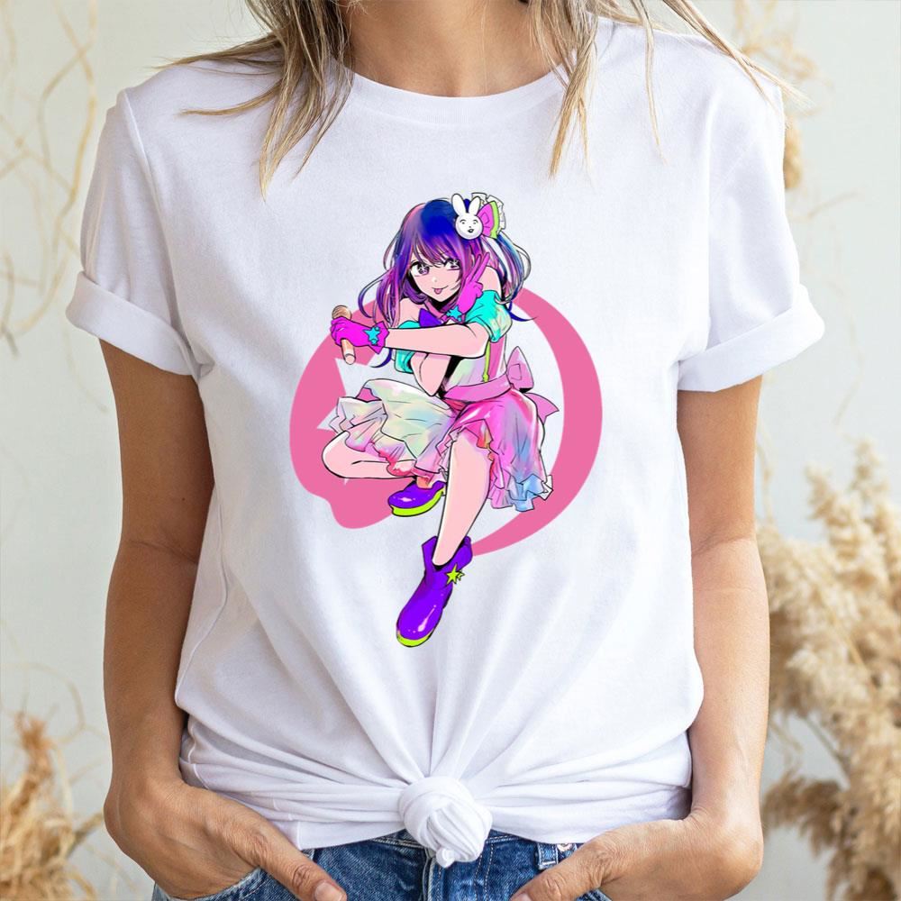 Cute Girl Ai Hoshino Oshi No Ko Anime Doristino Limited Edition T-shirts