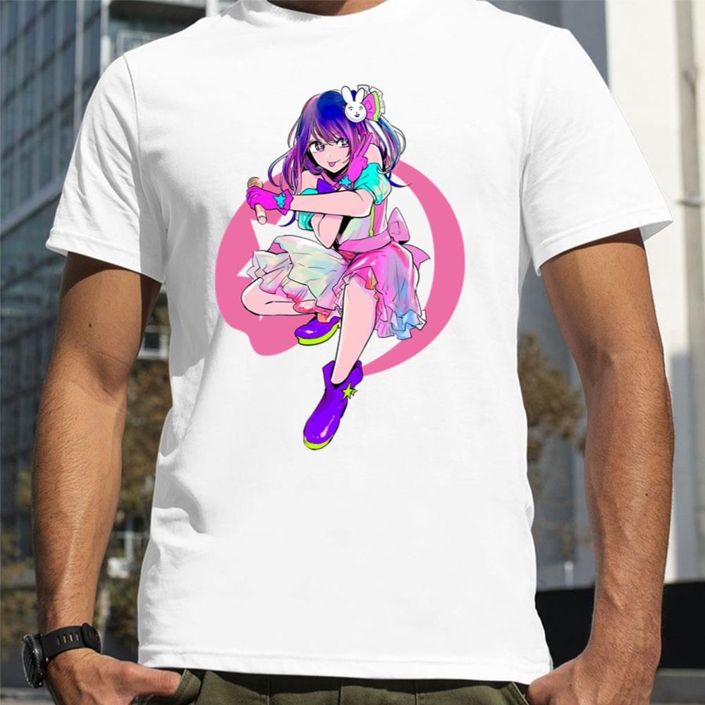 Cute Girl Ai Hoshino Oshi No Ko Anime Doristino Limited Edition T-shirts