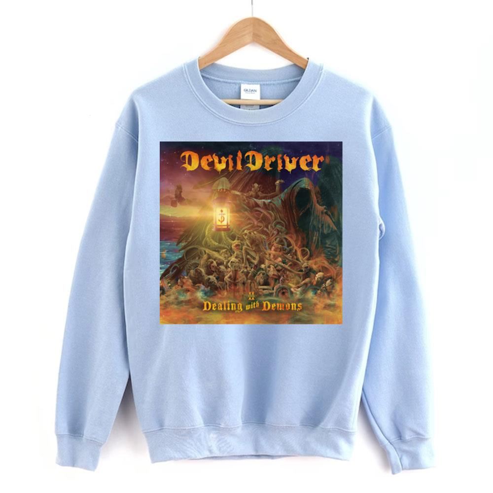 Devildriver Dealing With Demons Vol Ii Album 2023 Doristino Awesome Shirts
