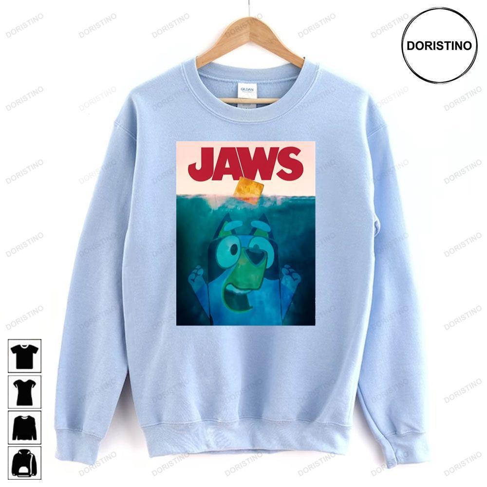 Jaws Bluey Funny 2 Doristino Sweatshirt Long Sleeve Hoodie