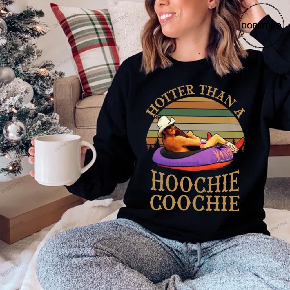 Hotter Than A Hoochie Coochie Vintage Retro Limited Edition T-shirt
