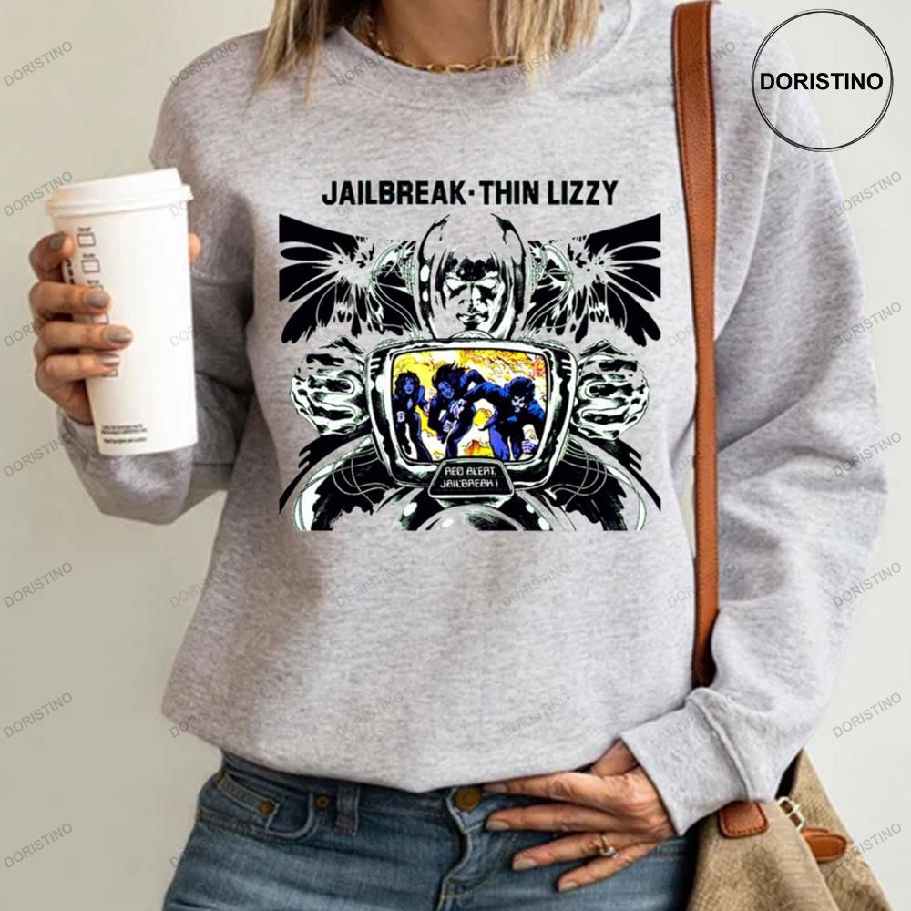 Jailbreak Thin Lizzy Rock Band Awesome Shirt