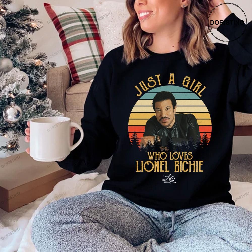 Just A Girl Who Loves Lionel Richie Limited Edition T-shirt
