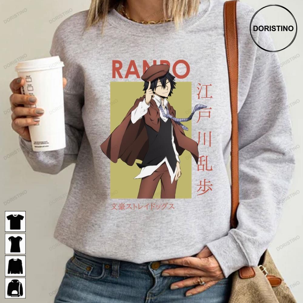 Ranpo Edogawa Bungou Stray Dogs Card Anime Limited Edition T-shirts