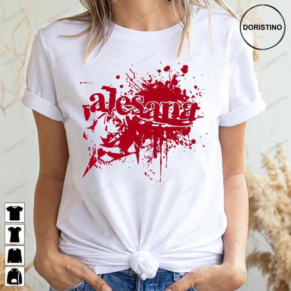 Red Art Alensa Band Limited Edition T-shirts