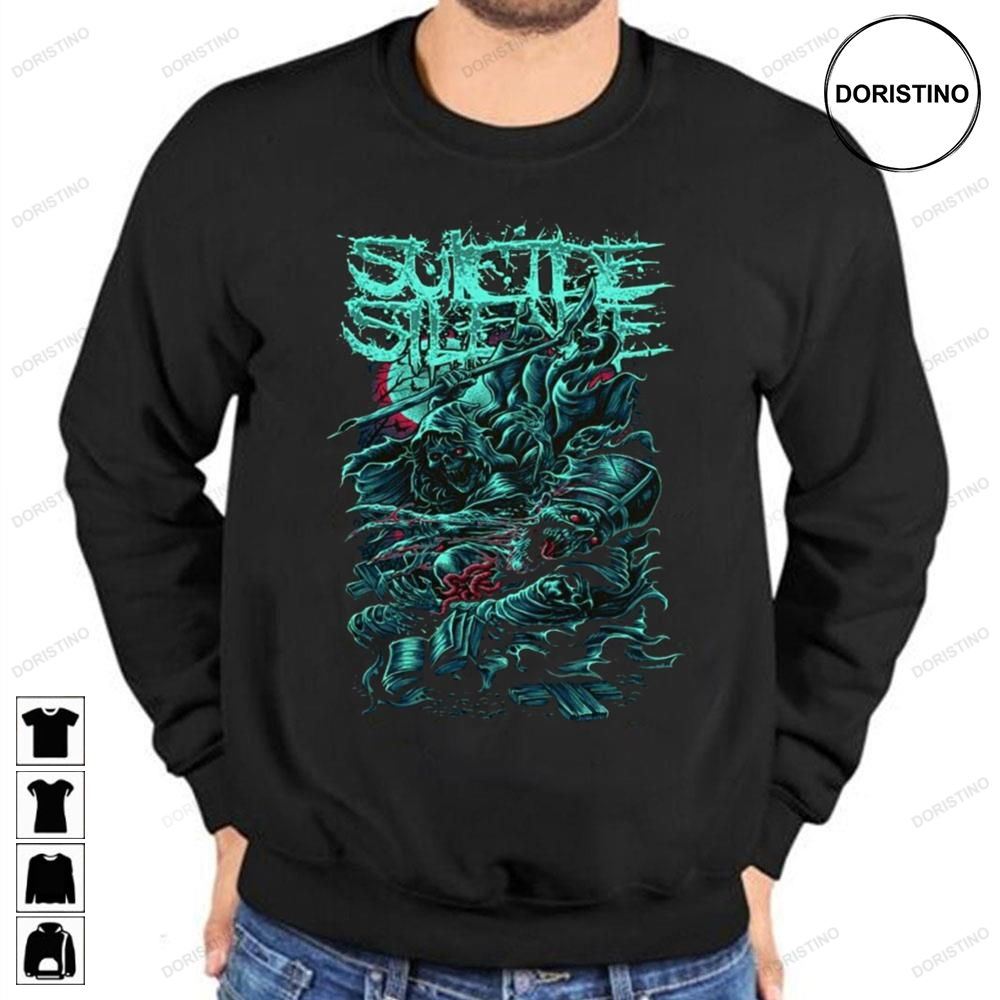 Red Green Suicide Silence Trending Style