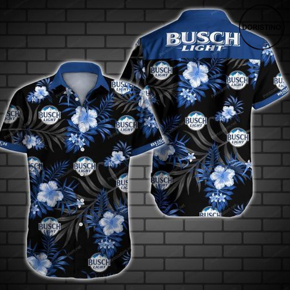 Busch Light Awesome Hawaiian Shirt