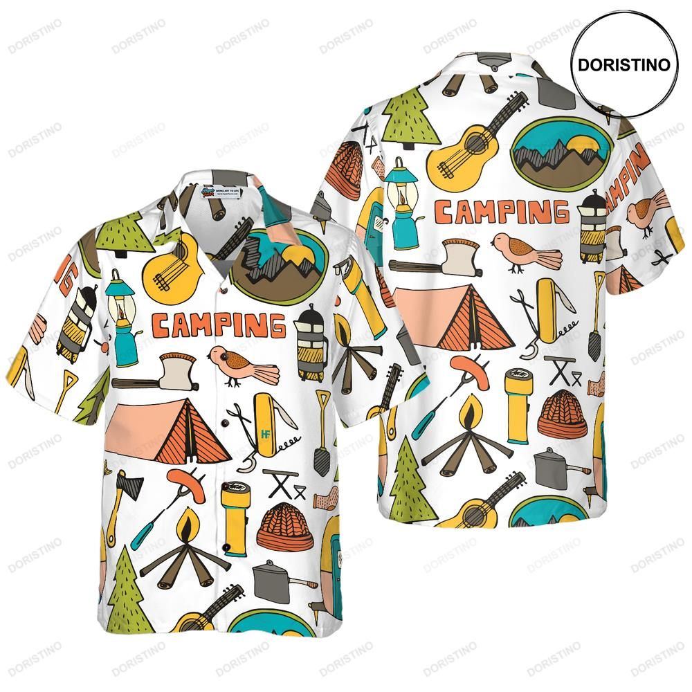 Camping Travel Road Trip Camping Unique For Camping Hawaiian Shirt