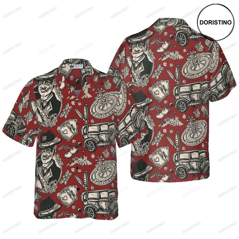 Casino Life In Retro Awesome Hawaiian Shirt