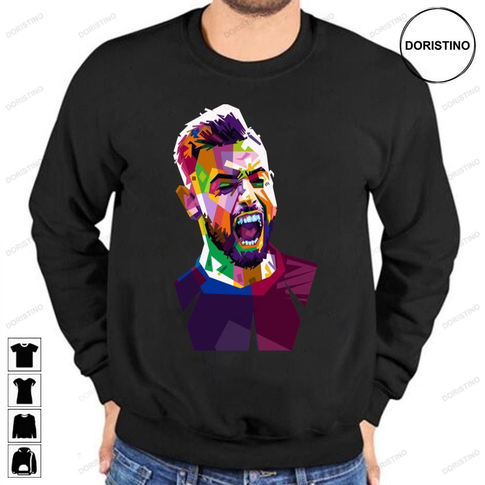 Bruno Fernandes Pop Graphic Art Awesome Shirts
