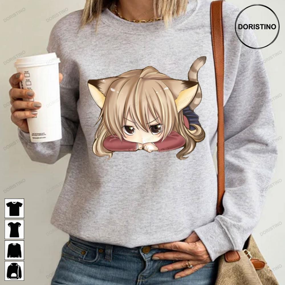Cat Girl Taiga Aisaka Toradora Limited Edition T-shirts