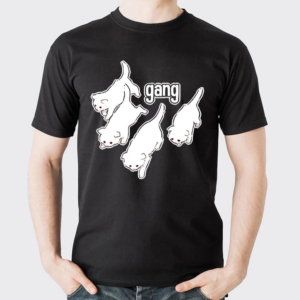 Gang Cute White Cat 2 Doristino Trending Style