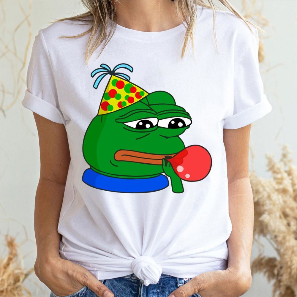 Happy Birthday Pepe Emote Pepe The Frog 2 Doristino Awesome Shirts