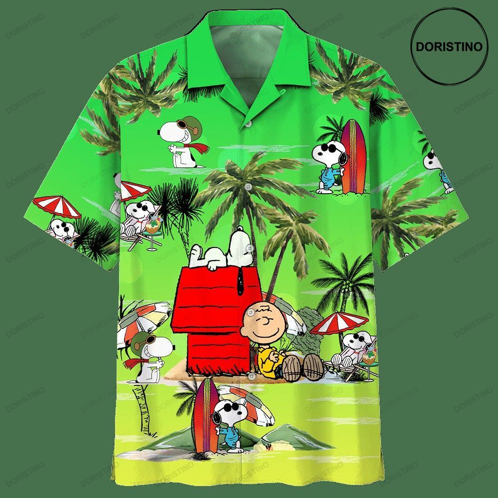Snoopy Summer Time 13 Autumn Fashion Travel Sport Going To School Limited Edition Hawaiian Shirt