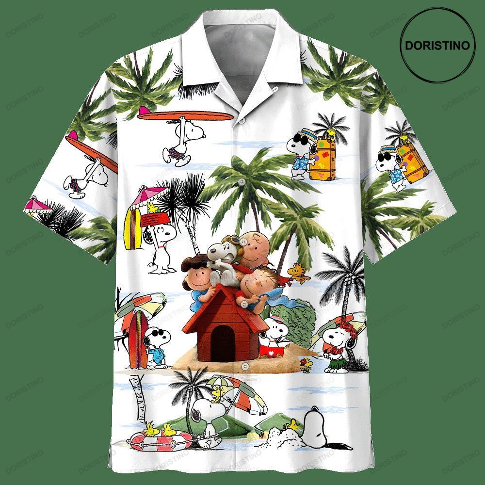 Snoopy Summer Time 18 Autumn Fashion Travel Sport Going To School Awesome Hawaiian Shirt