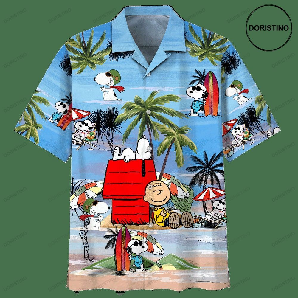 Snoopy Summer Time Autumn Fashion Travel Sport Going To School Limited Edition Hawaiian Shirt
