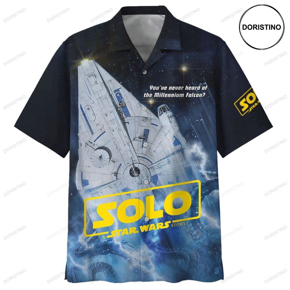 Solo Sw Youve Never Heard Of The Millennium Falcon Awesome Hawaiian Shirt