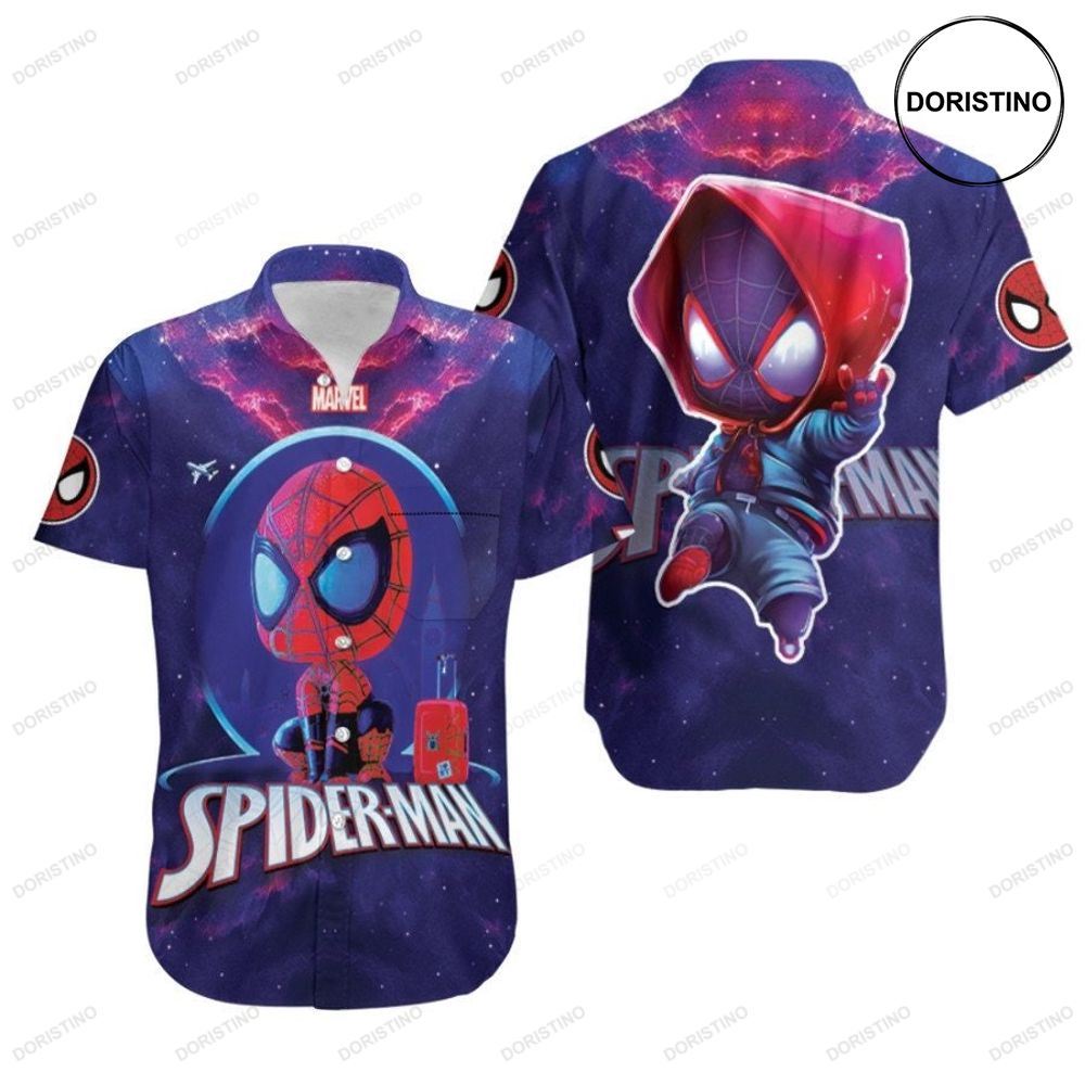 Spider Man No Way Home High School Student Superhero Saving Multiverse 3d Gift For Spider Man Fans Hawaiian Shirt