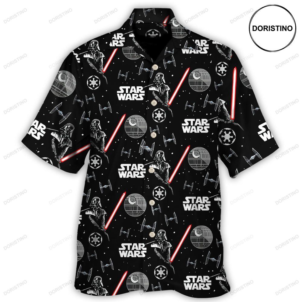 Star Wars Darth Vader With Light Saber For Men Women Awesome Hawaiian Shirt