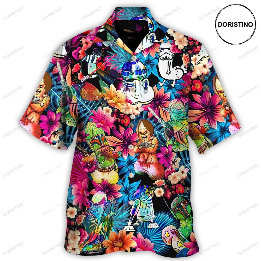 Star Wars Special Star Wars Synthwave Funny Awesome Hawaiian Shirt