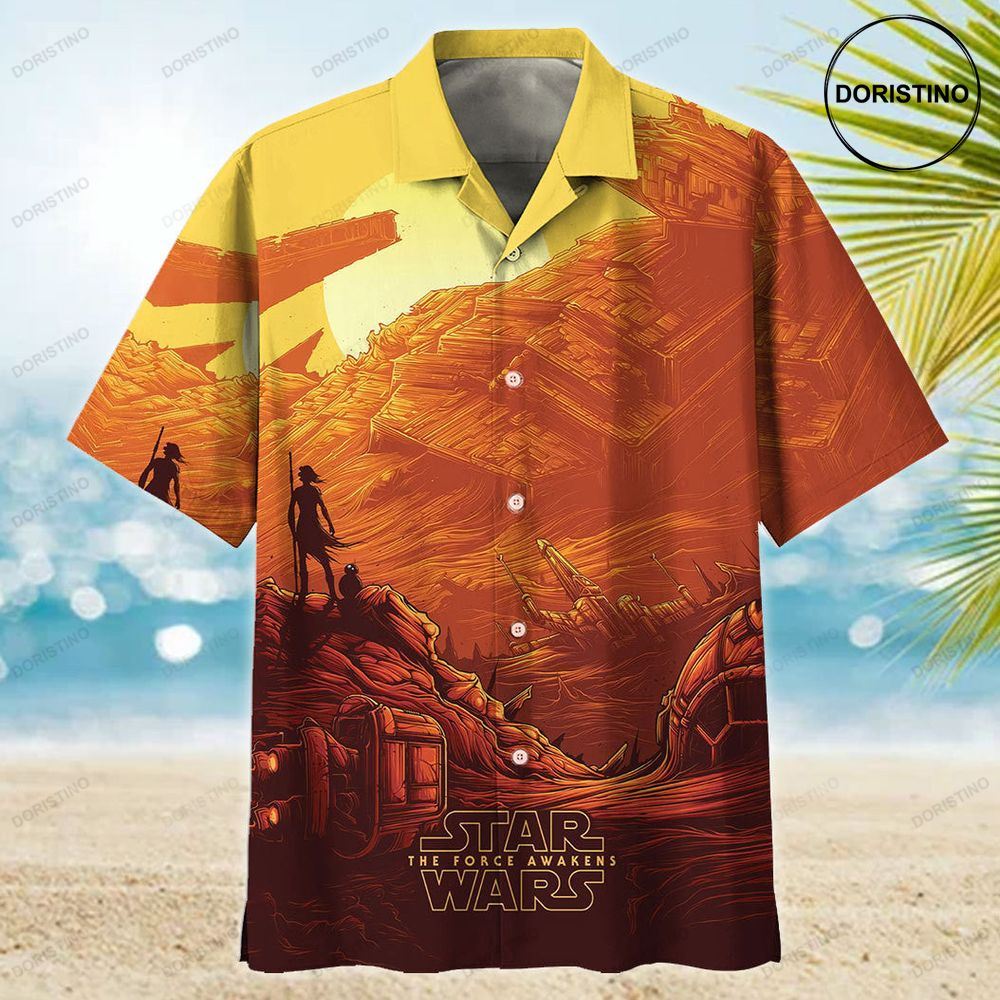 Star Wars The Force Awakens 5 For Men Women Awesome Hawaiian Shirt