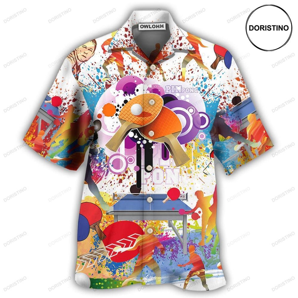 Table Tennis Is My Therapy Hawaiian Shirt