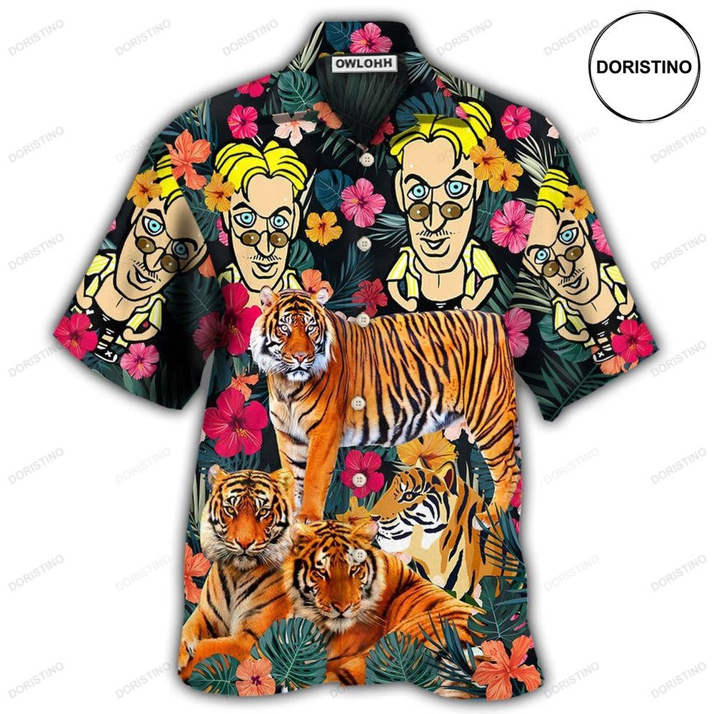 Tiger Be A Jungle Tiger And Comicsfigure Hawaiian Shirt