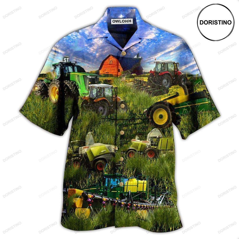 Tractor Just One More Tractor I Promise Awesome Hawaiian Shirt