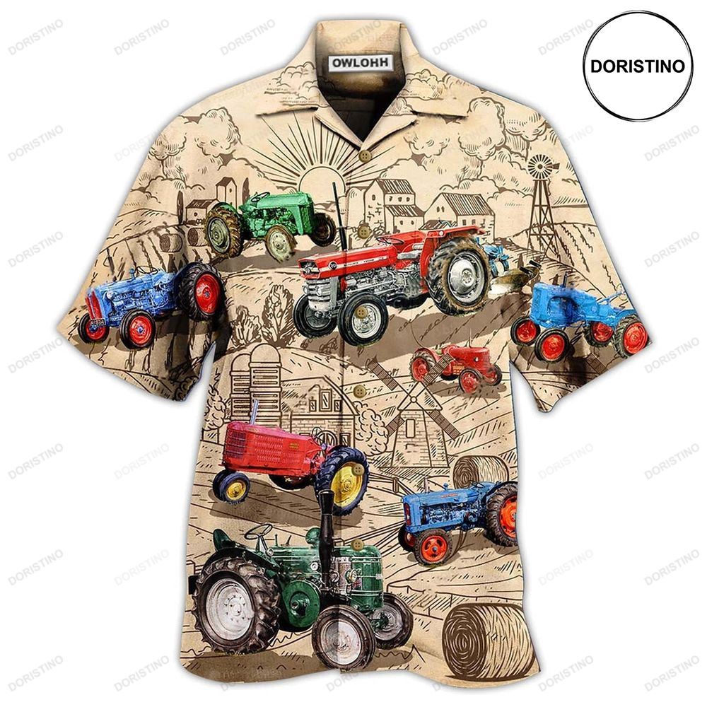 Tractor You Can Never Have Too Many Tractors Limited Edition Hawaiian Shirt