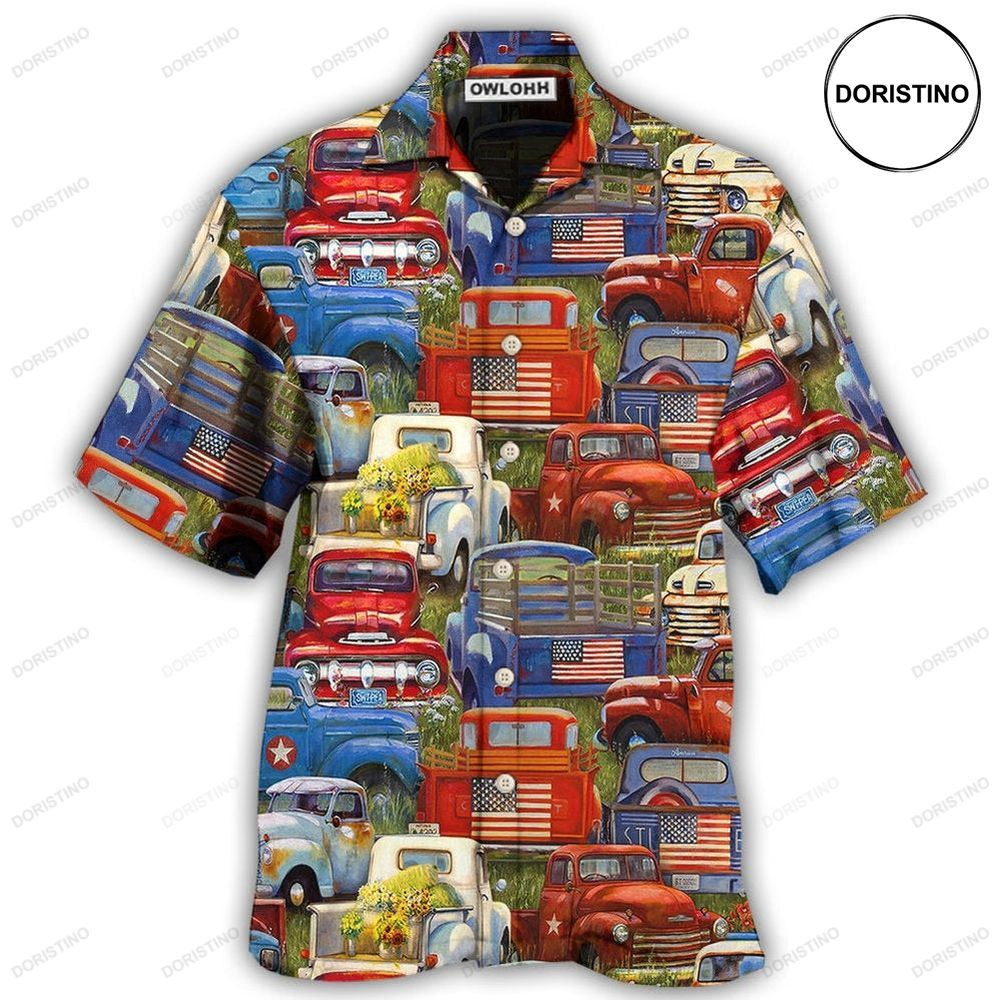 Truck Amazing Packed Trucks Limited Edition Hawaiian Shirt