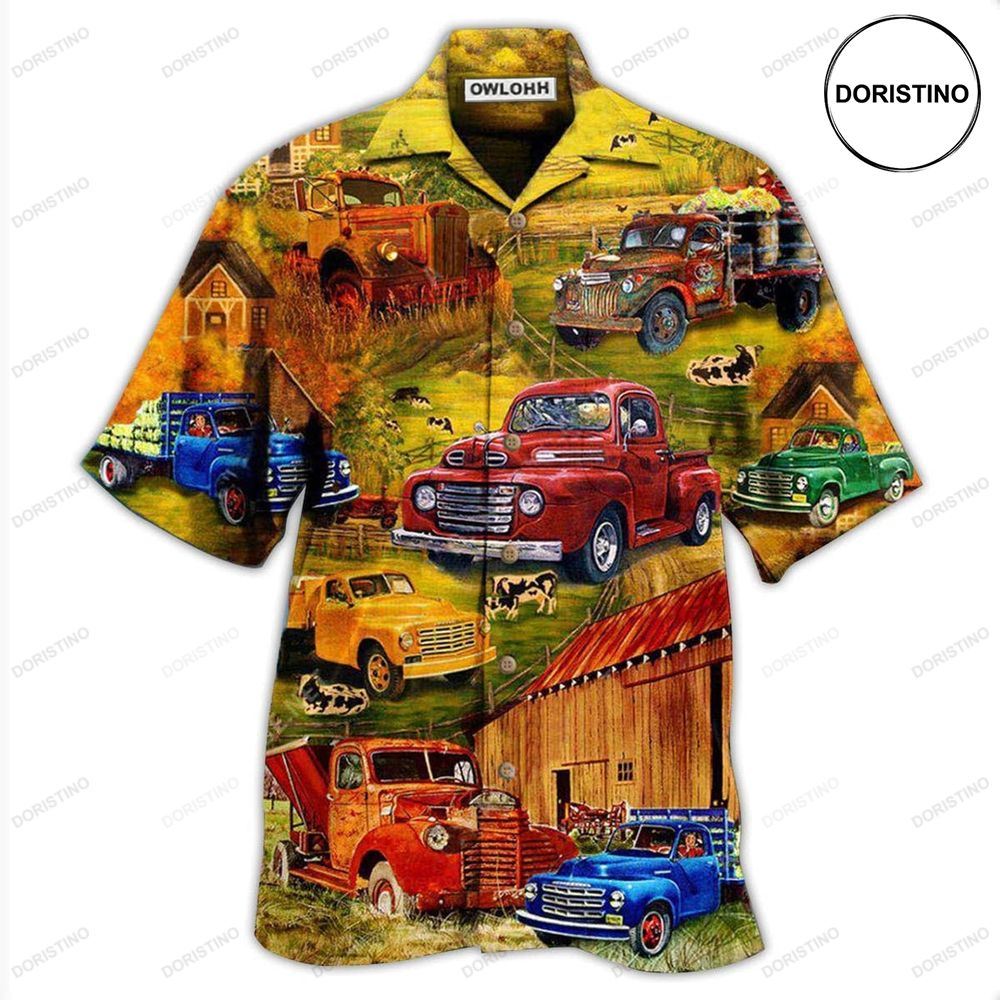 Truck Take Me On A Road Trip Pickup In The Village Limited Edition Hawaiian Shirt