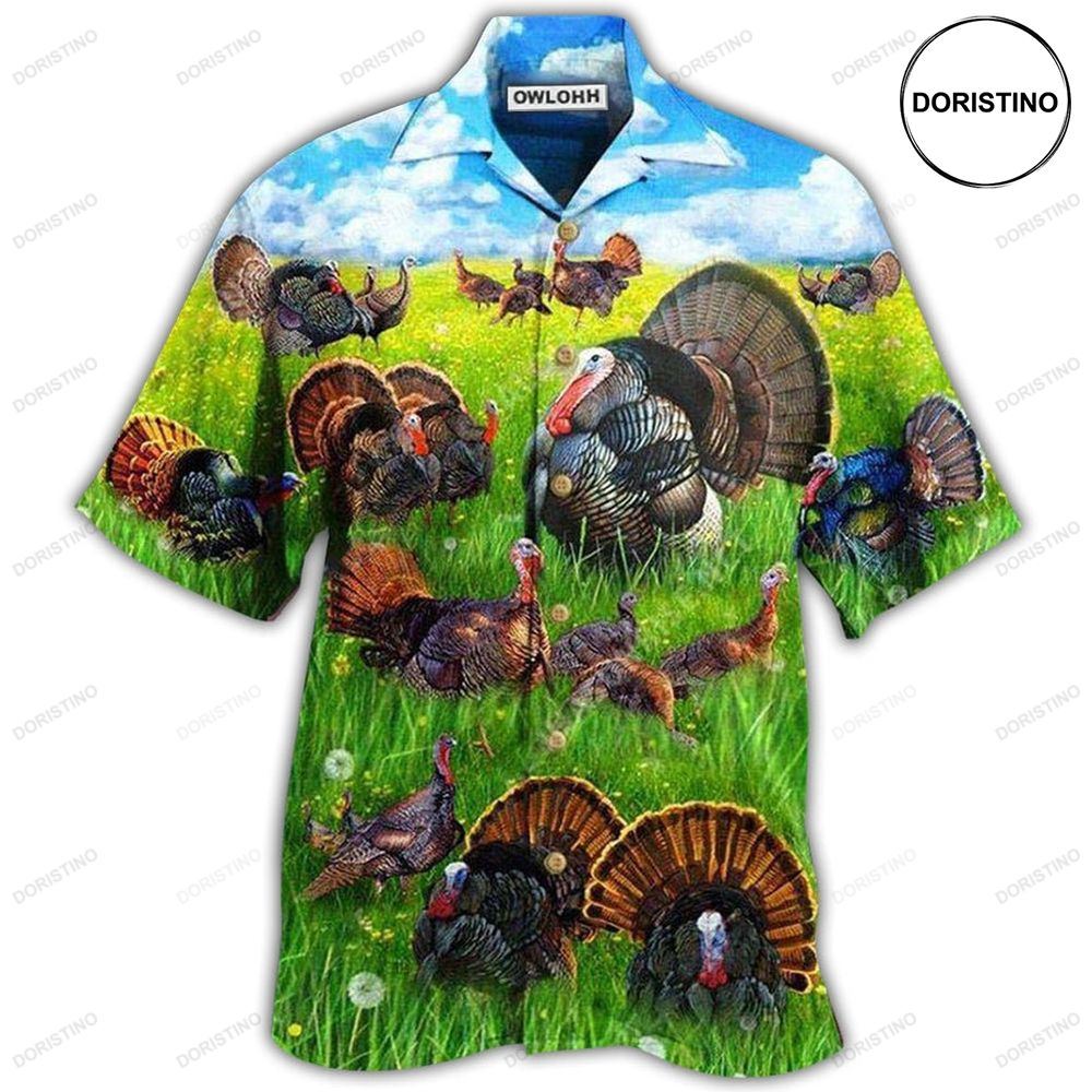Turkey Animals Life Is Better With A Turkey Limited Edition Hawaiian Shirt