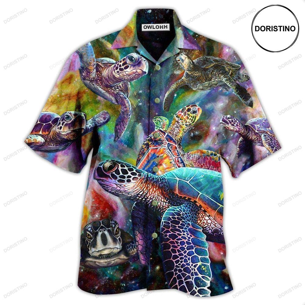 Turtle Galaxy Love Sea Limited Edition Hawaiian Shirt