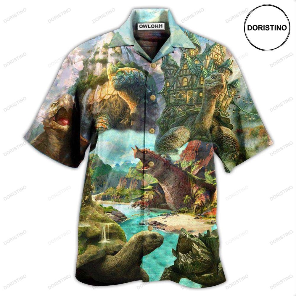 Turtle Giant Dreams Awesome Hawaiian Shirt