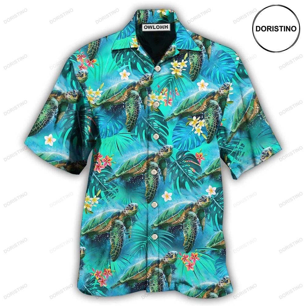 Turtle Love Beautiful Life Awesome Hawaiian Shirt