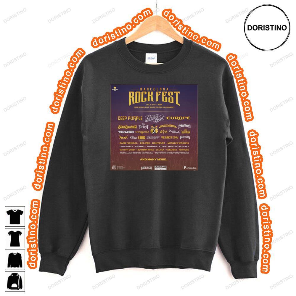 Rock Fest Barcelona 2024 Dates Awesome Shirt