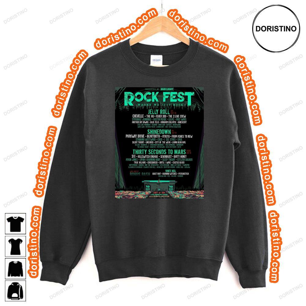 Rock Fest Wisconsin 2024 Dates Tshirt