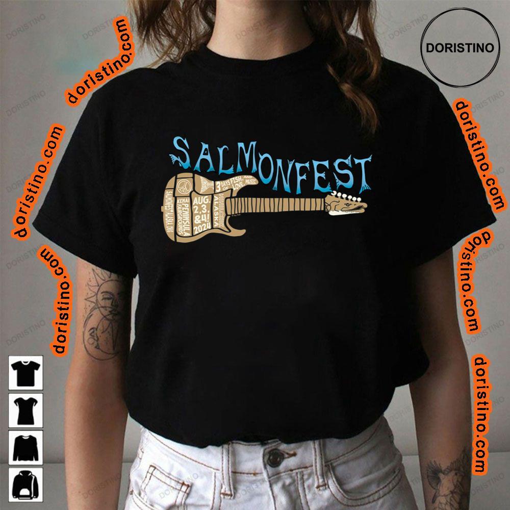 Salmonfest Alaska 2024 Logo Tshirt