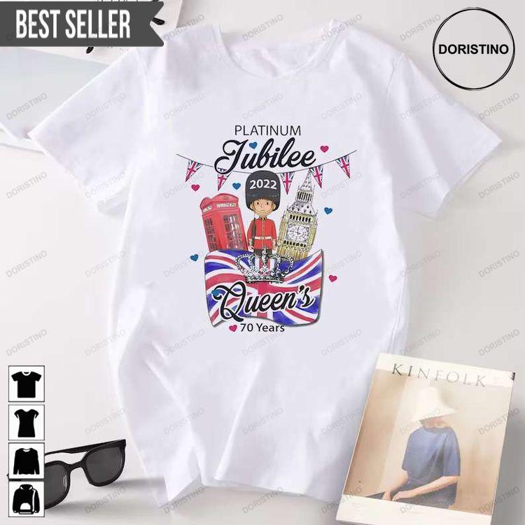 British Queen Platinum Jubilee Doristino Awesome Shirts