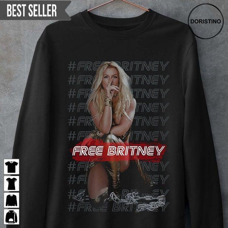 Britney Spears Black Doristino Limited Edition T-shirts