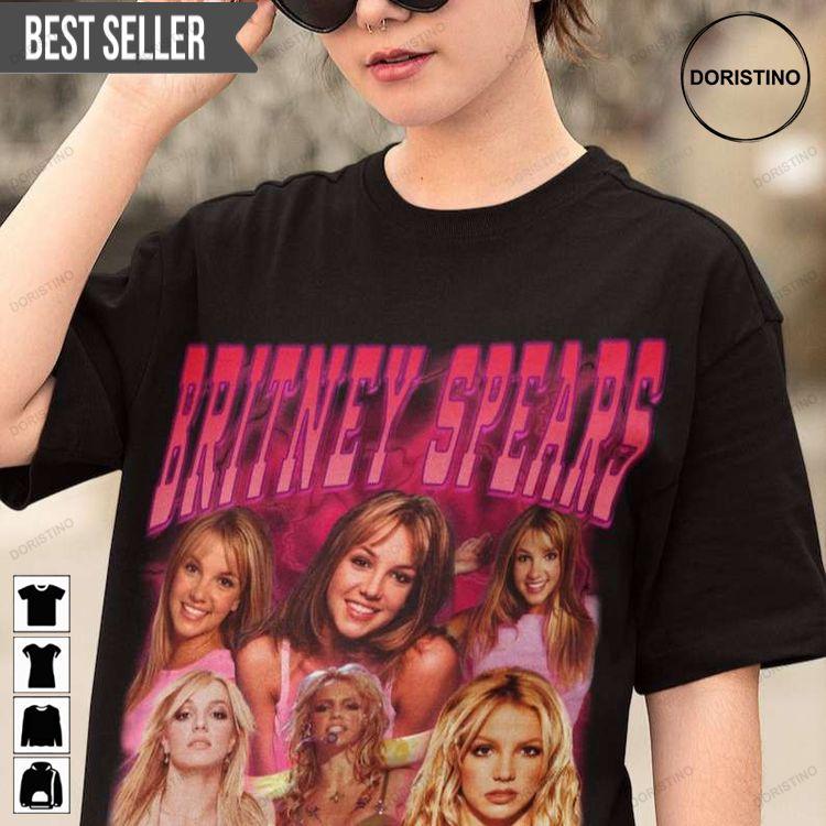 Britney Spears Retro Pop Music Graphic Doristino Limited Edition T-shirts
