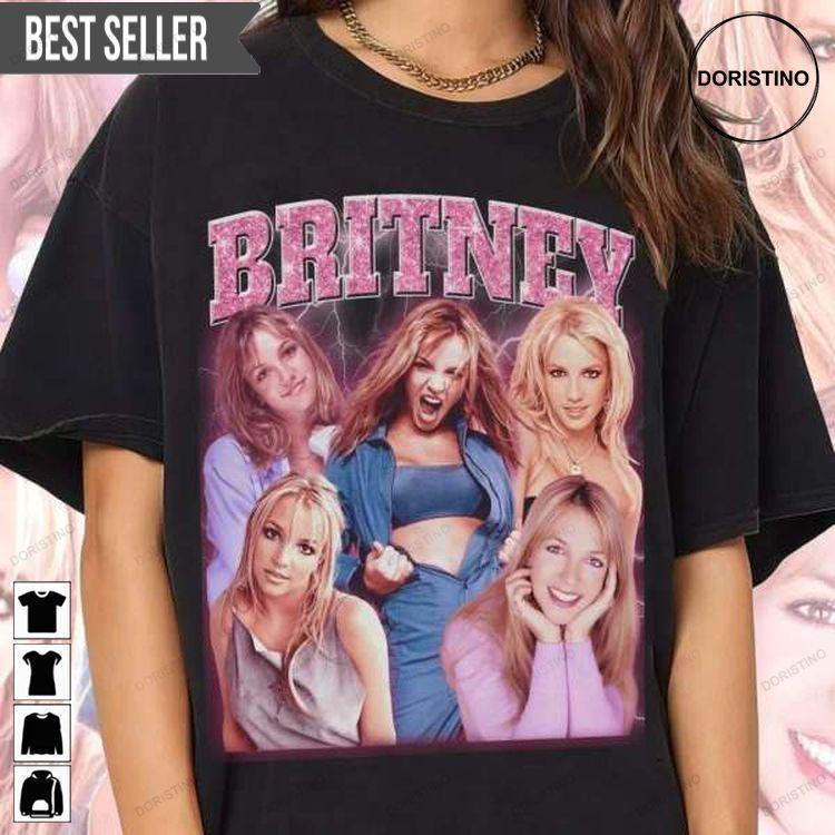 Britney Spears Singer Vintage Graphic Ver 2 Doristino Limited Edition T-shirts