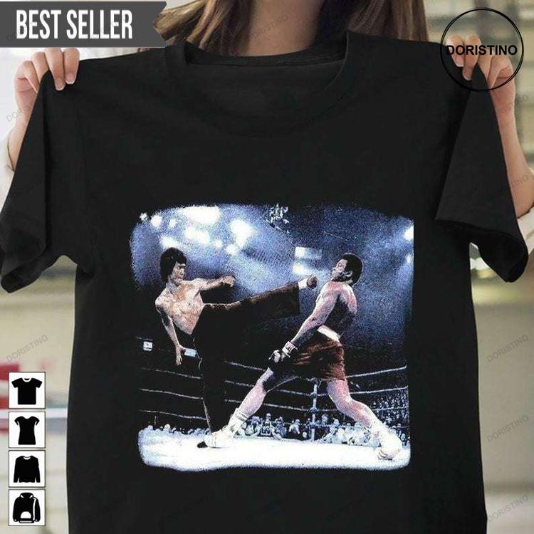 Bruce Lee Vs Muhammad Ali Boxing Legend Doristino Awesome Shirts