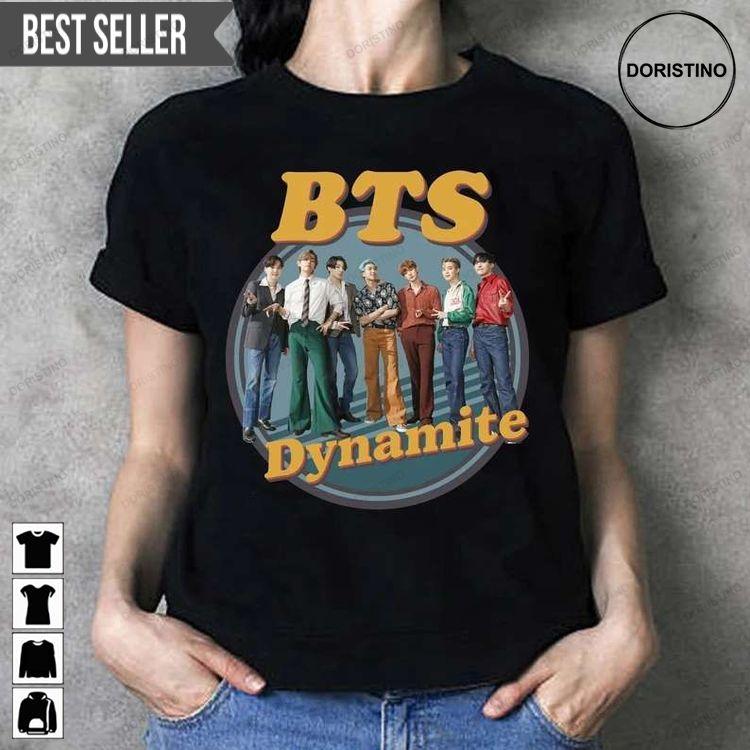 Bts Dynamite Band Doristino Limited Edition T-shirts