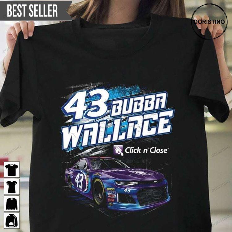 Bubba Wallace 23 Click N Close 2021 Doristino Awesome Shirts