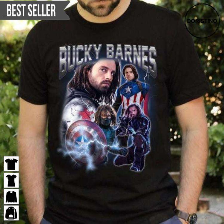 Bucky Barnes Actor Doristino Awesome Shirts