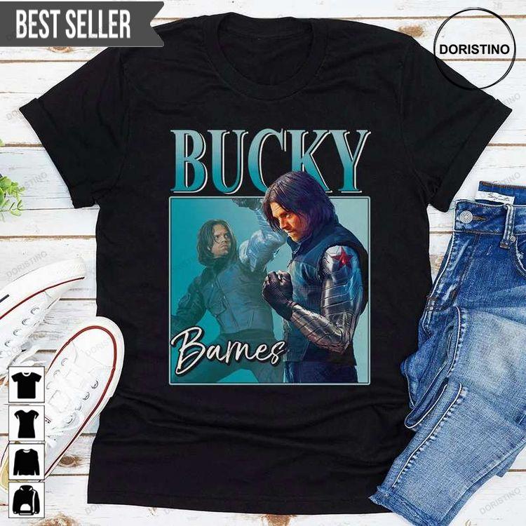 Bucky Barnes Winter Soldier The Avengers Captain America Doristino Limited Edition T-shirts